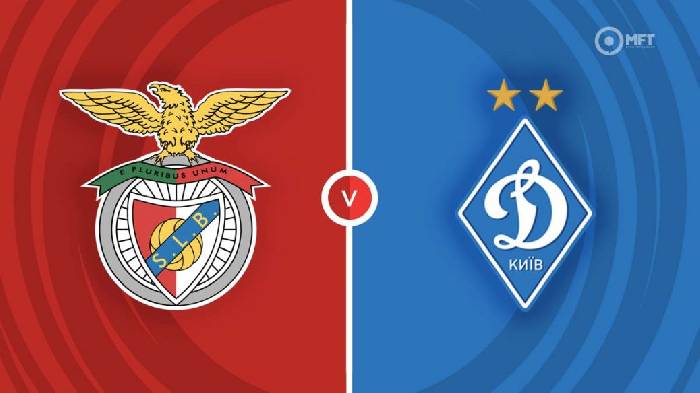 Lịch phát sóng Cúp C1 châu Âu hôm nay: Benfica vs Dinamo Kiev