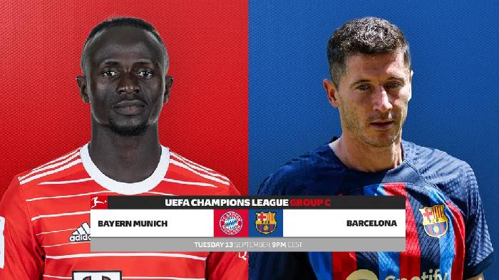 Xem trực tiếp Bayern Munich vs Barcelona, 2h00 ngày 14/9 ở đâu, trên kênh nào?