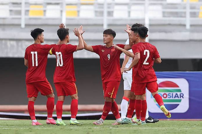 BXH U20 Việt Nam tại Vòng loại U20 châu Á 2023 mới nhất hôm nay 