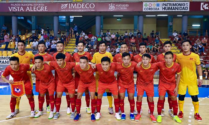 Danh sách ĐT futsal Việt Nam dự giải futsal châu Á 2022