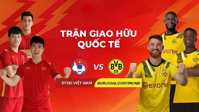 Xem trực tiếp Việt Nam vs Dortmund, 19h00 ngày 30/11 ở đâu, trên kênh nào?