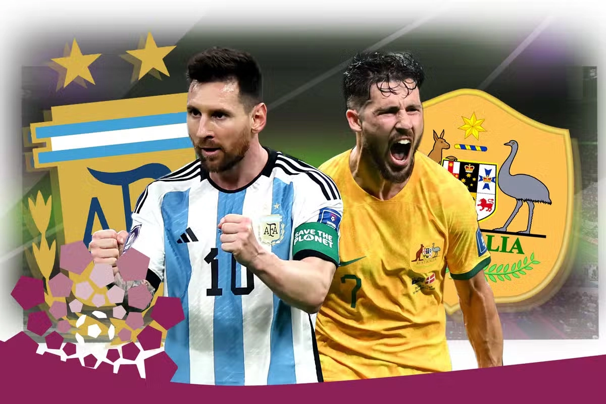 Xem trực tiếp Argentina vs Úc, 2h00 ngày 4/12 ở đâu, trên kênh nào?