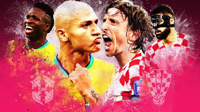So sánh giá trị đội hình Croatia vs Brazil: Selecao gấp 3 lần Á quân thế giới