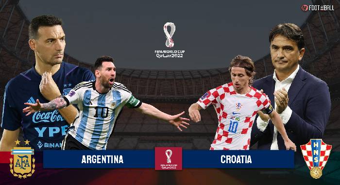 Kèo World Cup hôm nay, 13/12: Argentina vs Croatia