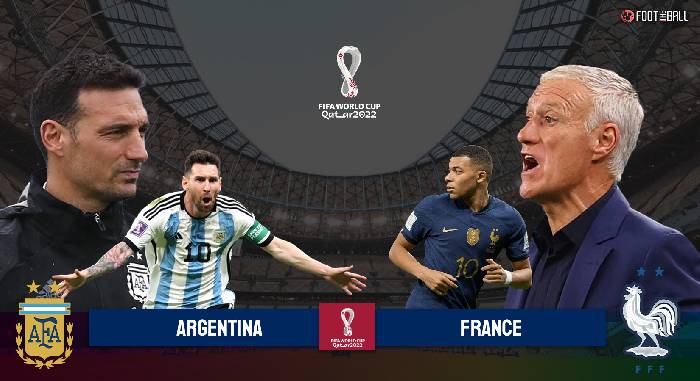 Xem trực tiếp Argentina vs Pháp, 22h00 ngày 18/12 ở đâu, trên kênh nào?