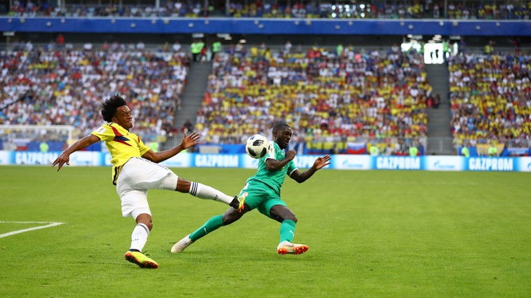 Tường thuật Senegal vs Colombia: 0-1, hết giờ
