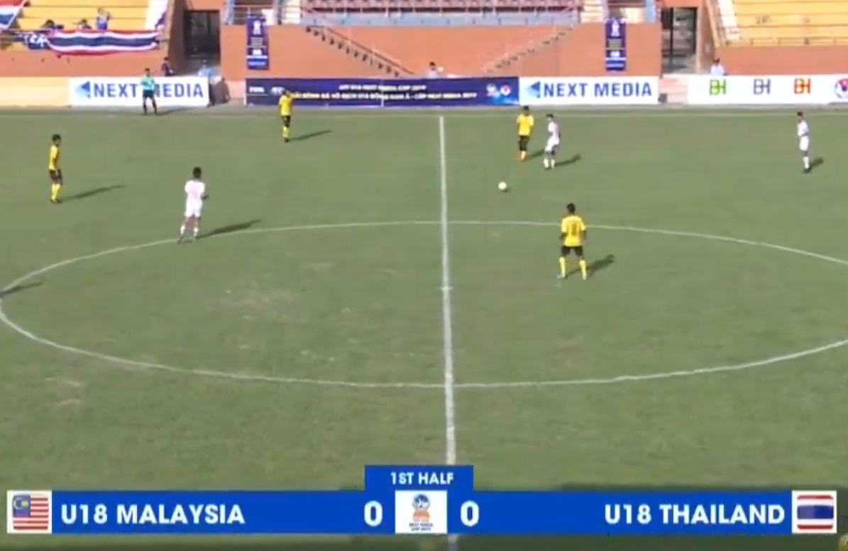 U18 Malaysia 0-1 U18 Thái Lan: Thua trận, U18 Malaysia vẫn vào bán kết
