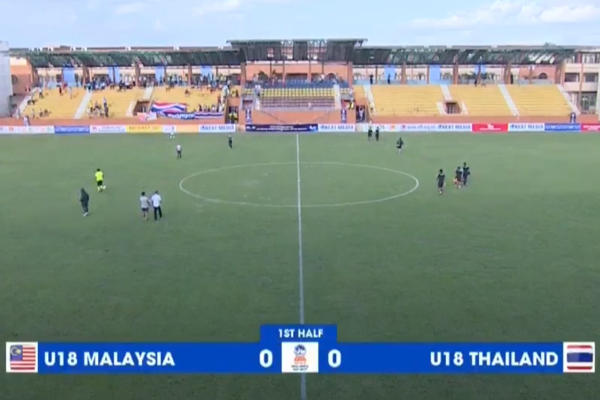 U18 Malaysia 0-1 U18 Thái Lan: Thua trận, U18 Malaysia vẫn vào bán kết