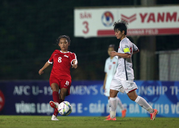Kênh chiếu trực tiếp U19 nữ Việt Nam vs U19 nữ Singapore, 15h30 ngày 6/7 - Ảnh 1