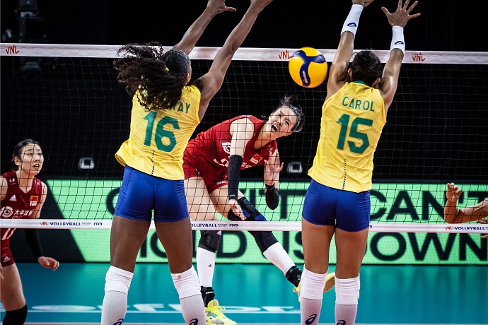 Link xem trực tiếp bóng chuyền Volleyball Nations League 2023: nữ Brazil vs nữ Trung Quốc, 22h30 ngày 13/7 - Ảnh 2