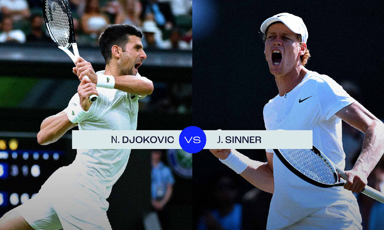 Link xem trực tiếp tennis Wimbledon hôm nay 14/7: Djokovic vs Jan Sinner (19h30) - Ảnh 1