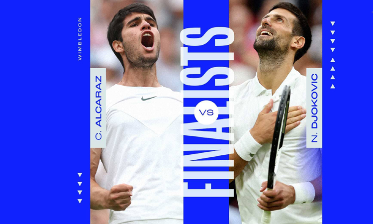 Link xem trực tiếp tennis Wimbledon hôm nay 15/7: Chung kết Alcaraz vs Djokovic (20h) - Ảnh 1
