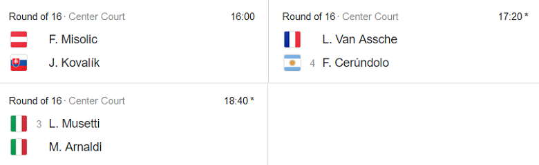 Link xem trực tiếp tennis Thụy Điển Mở rộng hôm nay 19/7: Lorenzo Musetti vs Matteo Arnaldi (20h) - Ảnh 1