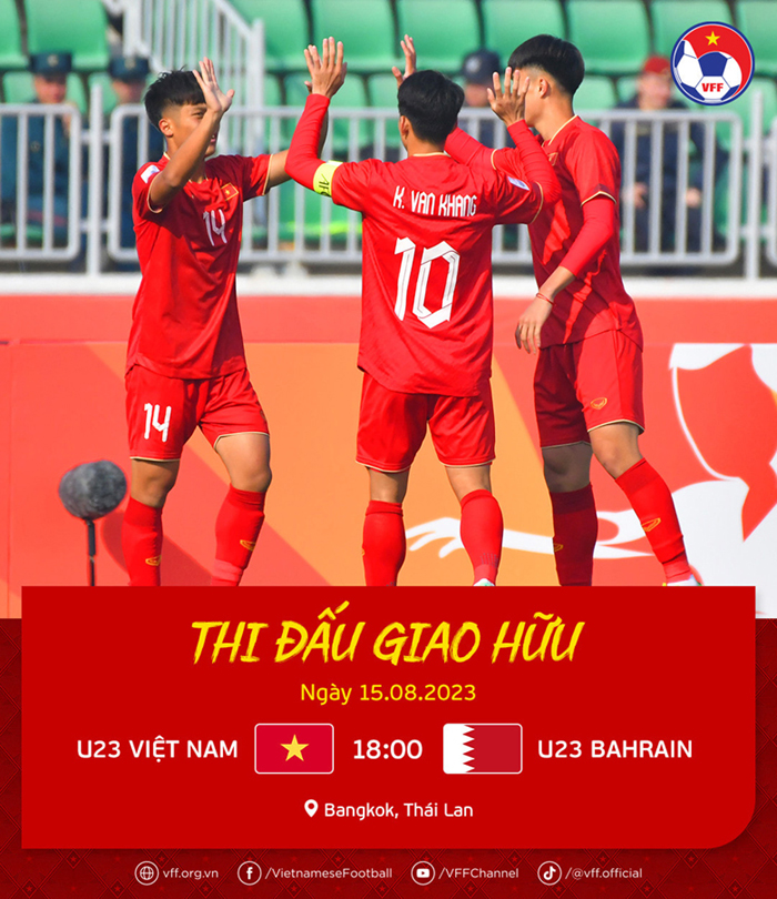 Link xem trực tiếp U23 Việt Nam vs U23 Bahrain, 18h ngày 15/8 - Ảnh 1