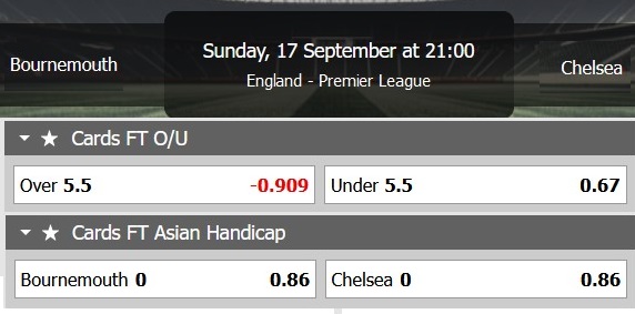 Kèo thẻ phạt ngon ăn Bournemouth vs Chelsea, 20h ngày 17/9 - Ảnh 5