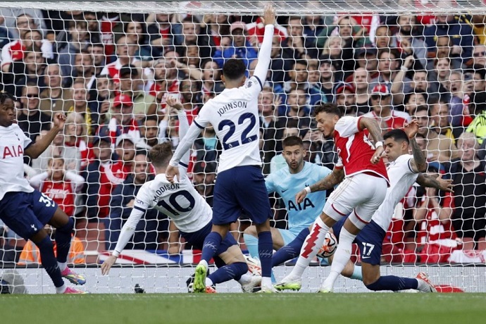 HLV Tottenham bất bình về tình huống dẫn tới phạt đền trong trận gặp Arsenal - Ảnh 5