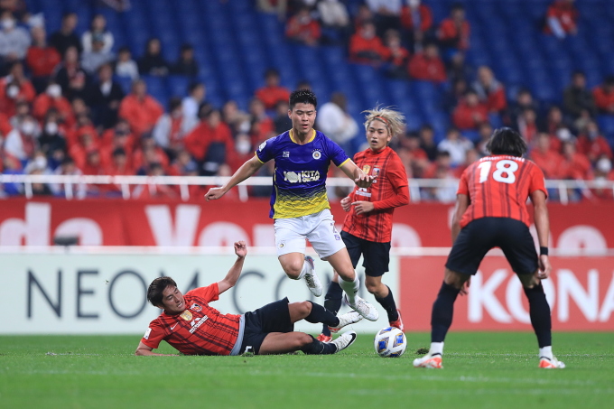 Hà Nội FC 'phơi áo' trên đất Nhật Bản, nguy cơ chia tay sớm AFC Champions League - Ảnh 1
