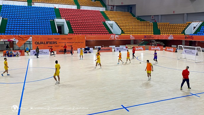 Tuyển futsal Việt Nam đối mặt với trở ngại lớn tại Mông Cổ - Ảnh 1