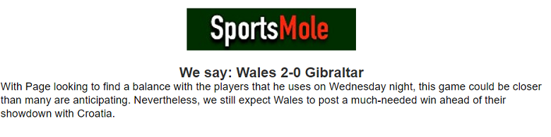 Darren Plant dự đoán Wales vs Gibraltar, 1h45 ngày 12/10 - Ảnh 1