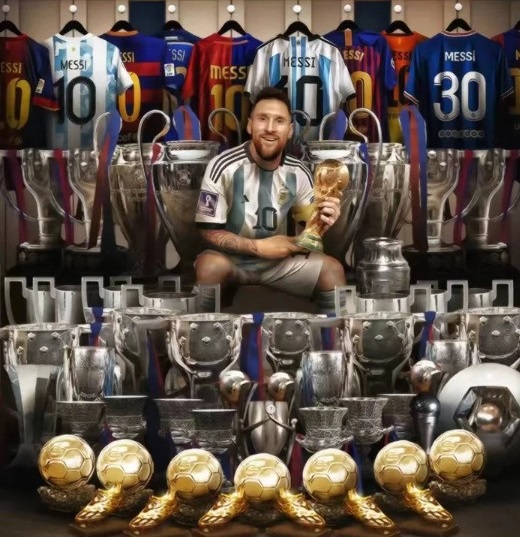 Messi sắp nhận quả bóng vàng thứ 8 nhưng vẫn kém Ronaldo một danh hiệu - Ảnh 1