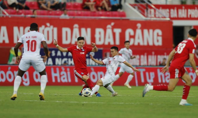 Hải Phòng chinh phục đỉnh bảng AFC Cup sau trận quyết chiến với Sabah - Ảnh 1