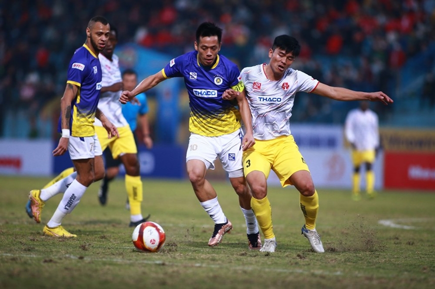 Hà Nội FC hướng đến chiến thắng đầu tiên tại V.League 2023/24 - Ảnh 1
