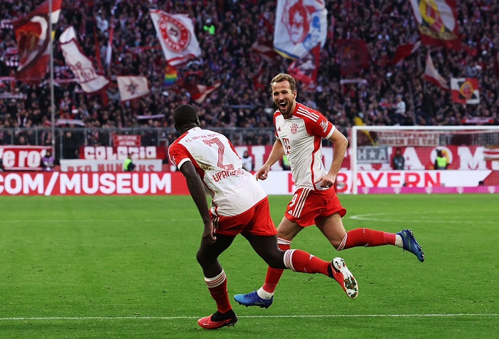 Harry Kane lập kỷ lục mới, Bayern Munich lên vị trí số 1 Bundesliga  - Ảnh 1