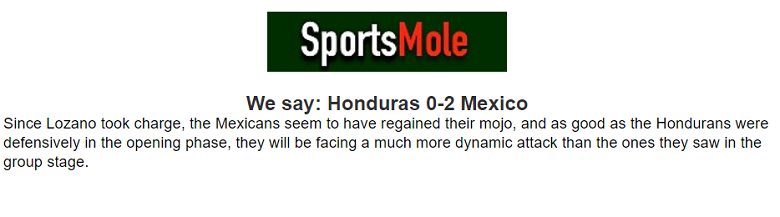 Chuyên gia Joel Lefevre dự đoán trận Honduras vs Mexico, 9h ngày 18/11 - Ảnh 1