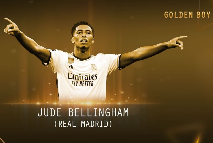 Vượt qua nhiều đối thủ, Jude Bellingham đã giành giải thưởng 'Cậu bé vàng 2023' - Ảnh 1