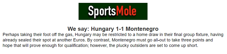 Chuyên gia Jonathan O’Shea dự đoán Hungary vs Montenegro, 21h ngày 19/11 - Ảnh 1