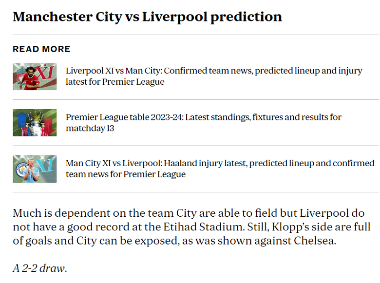 Chuyên gia Jonathan Gorrie dự đoán Man City vs Liverpool, 19h30 ngày 25/11 - Ảnh 1