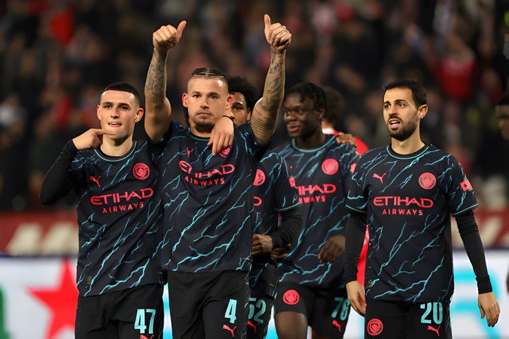 Thắng Red Star Belgrade, Man City phô diễn sức mạnh ở Champions League - Ảnh 1