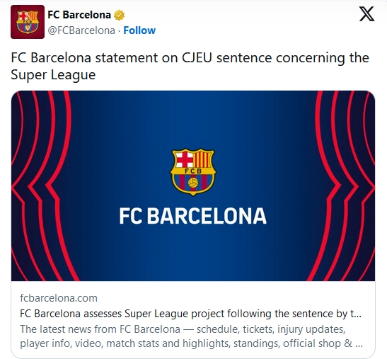 Barca, Real và UEFA phản ứng trước phán quyết về Super League - Ảnh 2