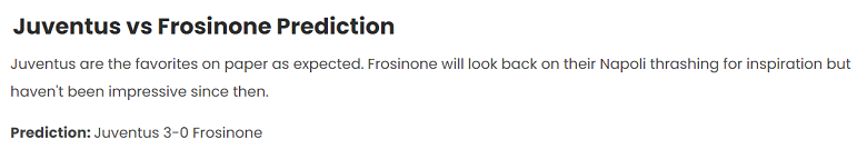 Chuyên gia Sachin Bhat dự đoán Juventus vs Frosinone, 3h ngày 12/1 - Ảnh 1
