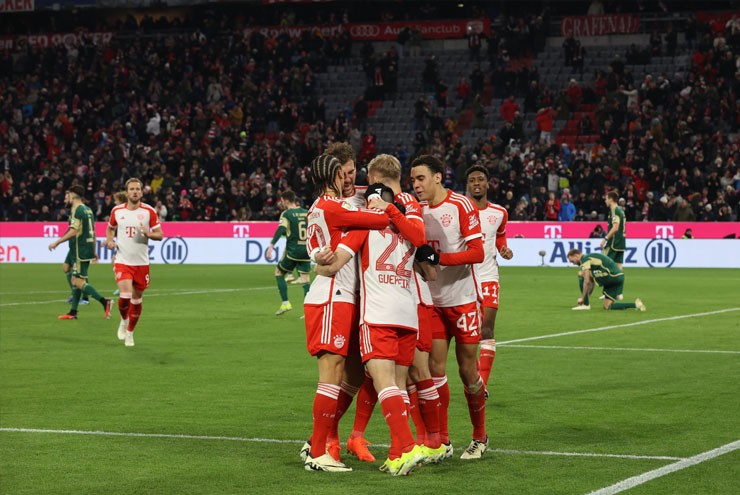 Thắng sát nút Union Berlin, Bayern Munich bám đuổi ngôi đầu Bundesliga - Ảnh 1