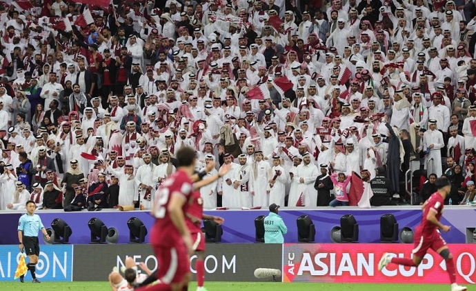 Kỷ lục khán giả đến sân tại Asian Cup được thiết lập sau trận Qatar vs Palestine - Ảnh 2