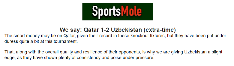 Chuyên gia Joel Lefevre dự đoán Qatar vs Uzbekistan, 22h30 ngày 3/2 - Ảnh 1