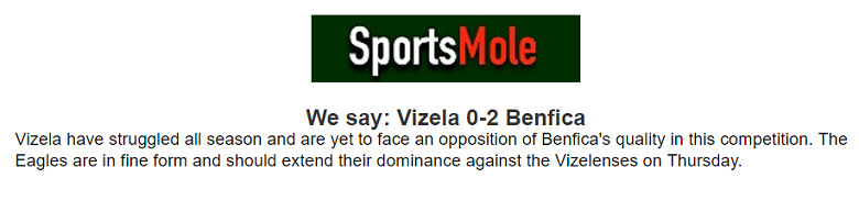 Chuyên gia Joshua Cole chọn tỷ số nào trận Vizela đấu Benfica, 3h45 ngày 9/2? - Ảnh 1