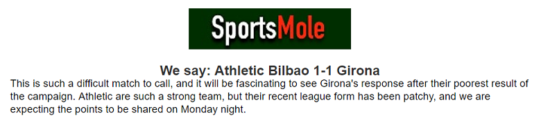 Chuyên gia Matt Law chọn tỷ số nào trận Bilbao vs Girona, 3h ngày 20/2? - Ảnh 1
