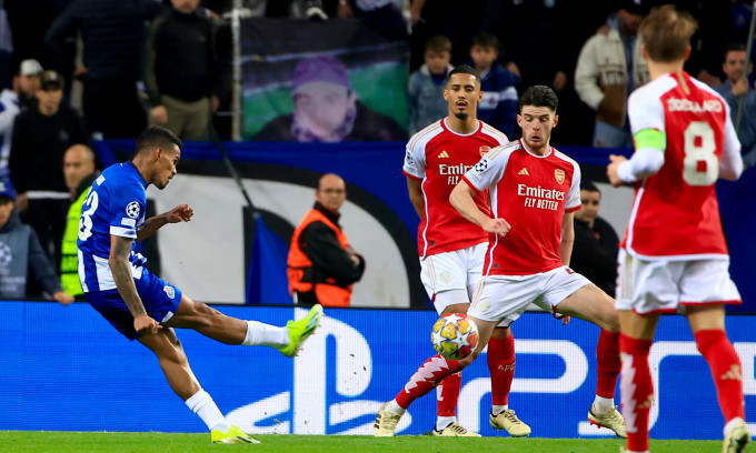 Thua Porto, Arsenal gặp bất lợi ở Champions League  - Ảnh 1