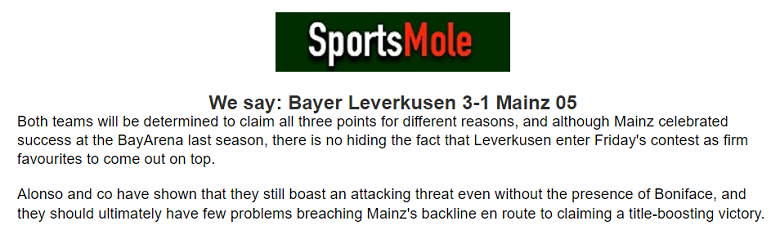 Chuyên gia Oliver Thomas chọn tỷ số nào trận Leverkusen vs Mainz, 2h30 ngày 24/2? - Ảnh 1