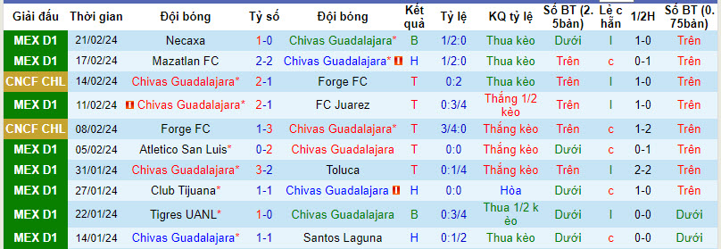 Nhận định, soi kèo Guadalajara Chivas vs UNAM Pumas, 8h05 ngày 25/2: Điểm tựa vững chắc - Ảnh 1