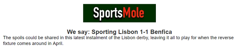 Chuyên gia Anthony Brown chọn ai trận Sporting Lisbon vs Benfica, 3h45 ngày 1/3? - Ảnh 1