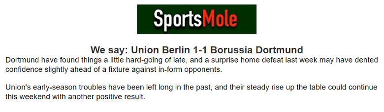 Chuyên gia Andrew Delaney dự đoán Union Berlin vs Dortmund, 21h30 ngày 2/3 - Ảnh 1