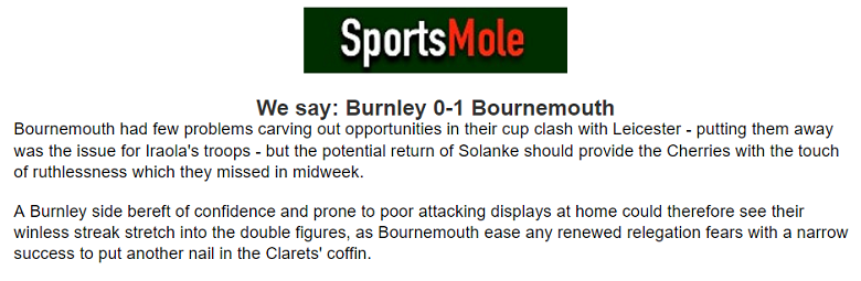 Chuyên gia Ben Knapton chọn ai trận Burnley vs Bournemouth, 20h ngày 3/3? - Ảnh 1