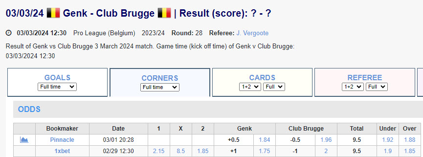 Soi kèo phạt góc Genk vs Club Brugge, 19h30 ngày 3/3 - Ảnh 1