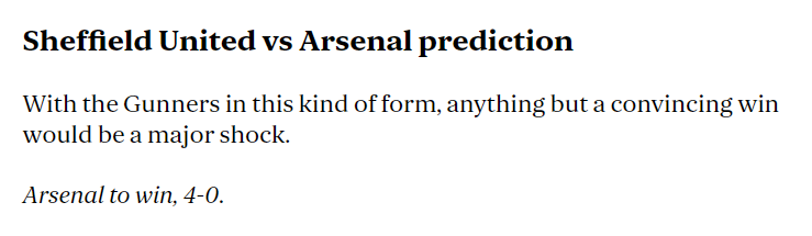 Chuyên gia Jonathan Gorrie dự đoán Sheffield United vs Arsenal, 3h ngày 5/3 - Ảnh 1