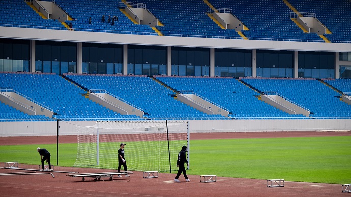 Sân Mỹ Đình đã sẵn sàng cho trận đấu giữa ĐT Việt Nam và Indonesia - Ảnh 5