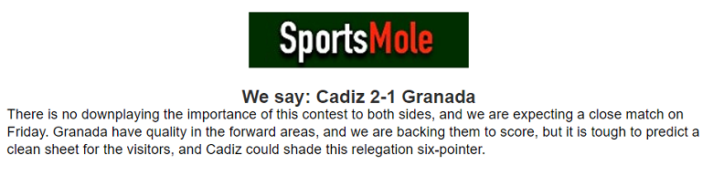 Chuyên gia Matt Law dự đoán Cadiz vs Granada, 3h ngày 30/3 - Ảnh 1