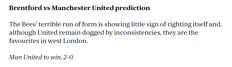 Chuyên gia Marc Mayo chọn tỷ số nào trận Brentford vs MU, 3h ngày 31/3? - Ảnh 1